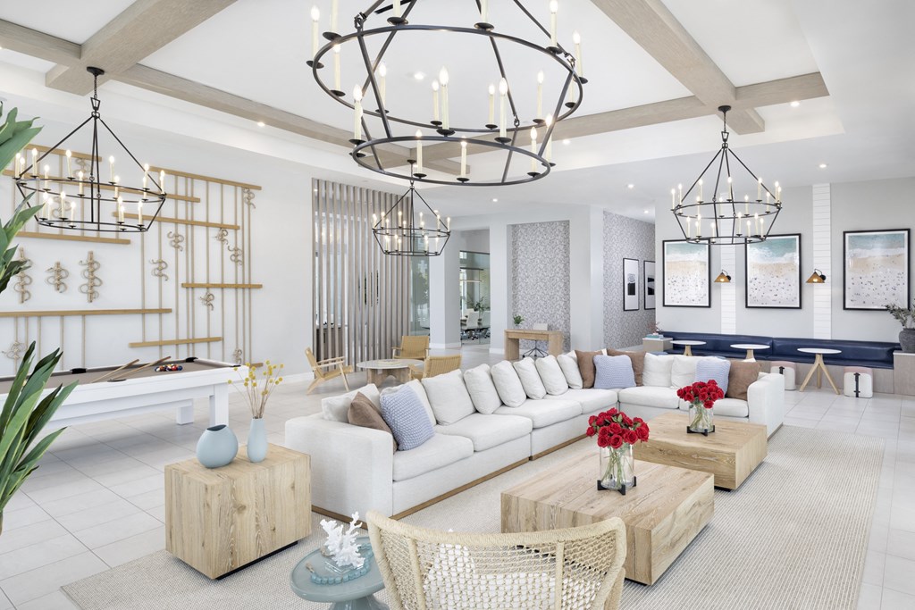 Resident Lounge at Everly Apartments in Naples, FL