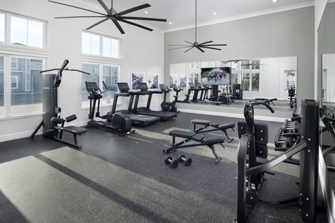 Professional Fitness Center at Jackson Palms Affordable Apartments in Jacksonville FL