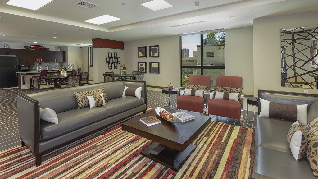 Clubhouse at West Brickell Tower Senior Apartments in Miami