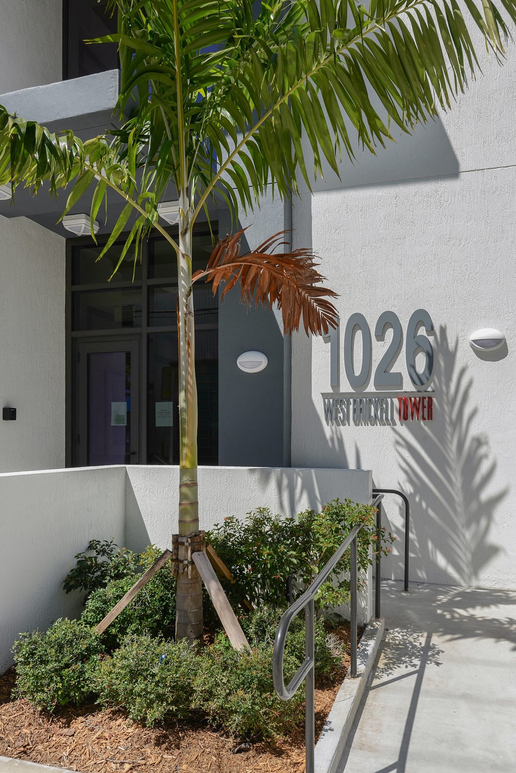 Entrance at West Brickell Tower Senior Apartments in Miami