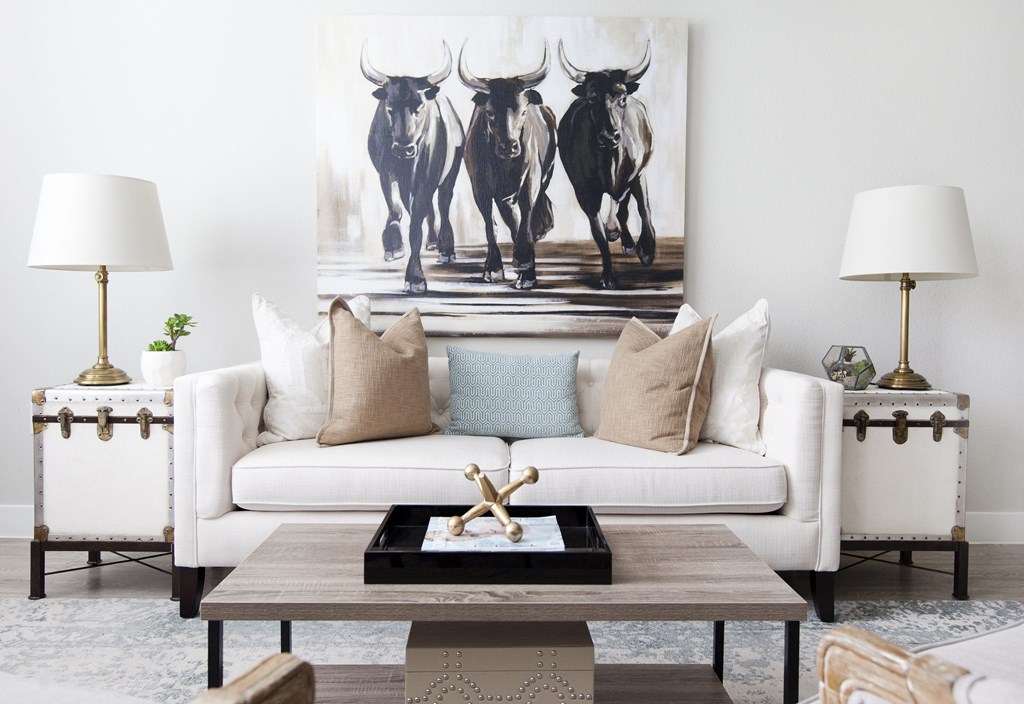 Living Room  at Parc at White Rock, Dallas, TX