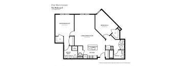 Two Bedroom Apartment at The Kentshire Senior Apartments in Midland NJ