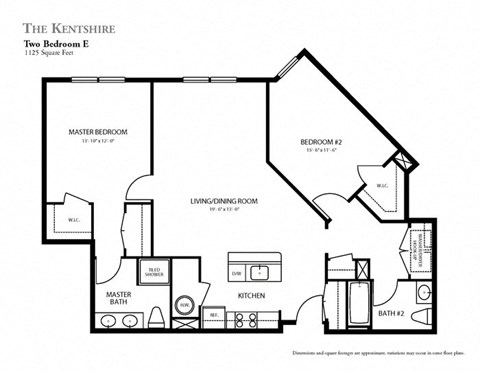 Two Bedroom Apartment at The Kentshire Senior Apartments in Midland NJ