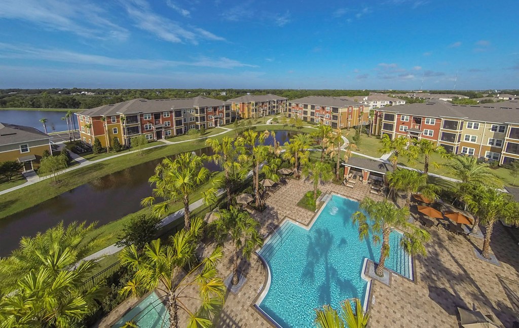 Drone View at The Sedona, Florida