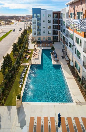 Resort-Style Pool at Parc at White Rock Luxury Apartments in Dallas TX