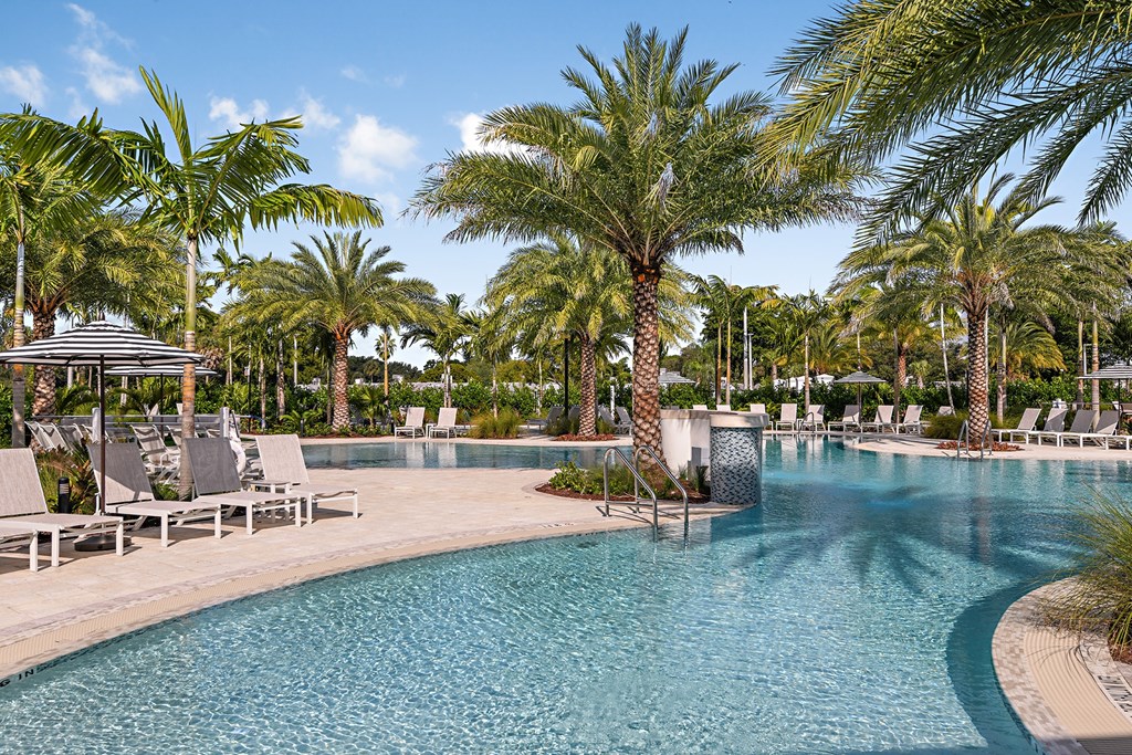 Resort-Style Pool at Boca Vue Apartments in Boca Raton FL