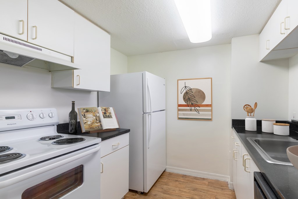 Modern Kitchens at Riverview House Apartments in
