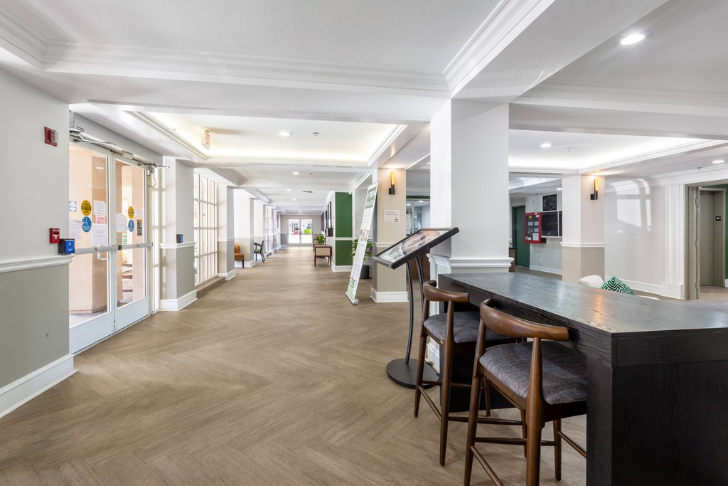 Community Room at Grand Plaza Senior Apartments in Los Angeles, CA