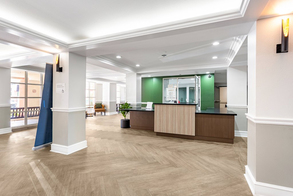 Leasing Office at Grand Plaza Senior Apartments in Los Angeles, CA