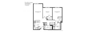 Two Bedroom Apartment at The Kentshire Senior Apartments in Midland NJ