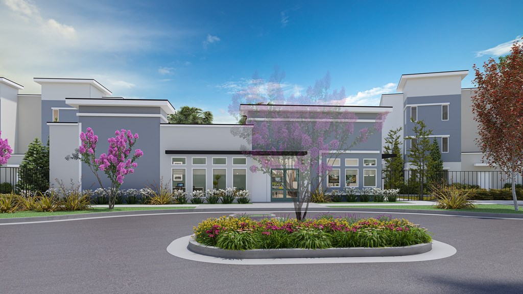 Leasing Office at River Canyon at Merced Affordable Apartments