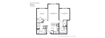 Two Bedroom Apartment at The Kentshire Senior Apartments in Midland NJ