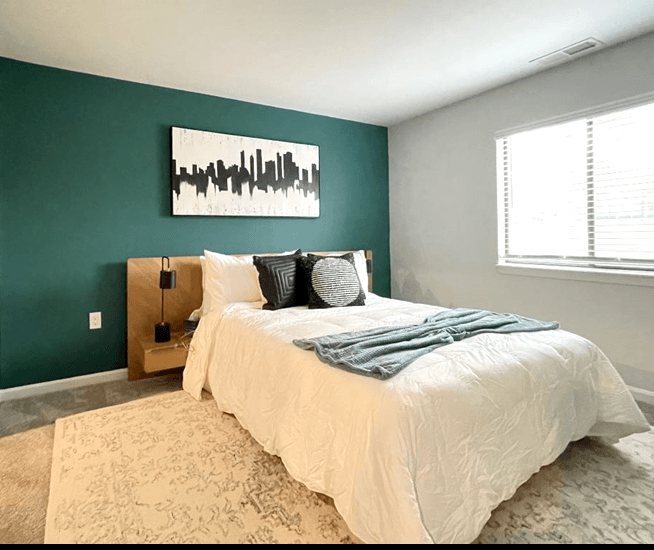 Spacious Bedrooms at Fieldpointe Apartments in Frederick MD