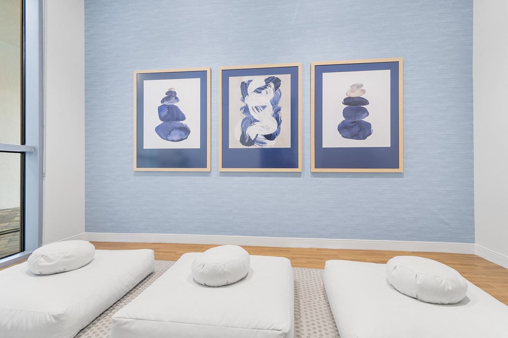 Meditation Room at The Marc Apartments in Palm Beach Gardens FL
