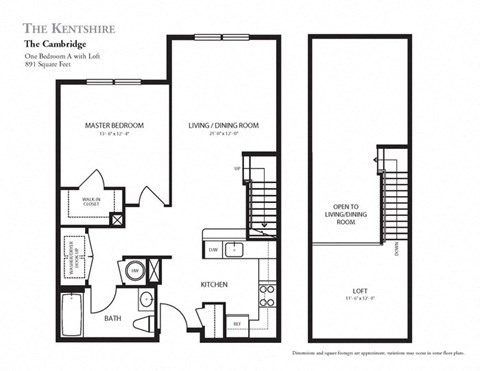 One Bedroom Apartment at The Kentshire Senior Apartments in Midland NJ