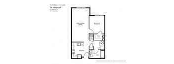 One Bedroom Apartment at The Kentshire Senior Apartments in Midland NJ