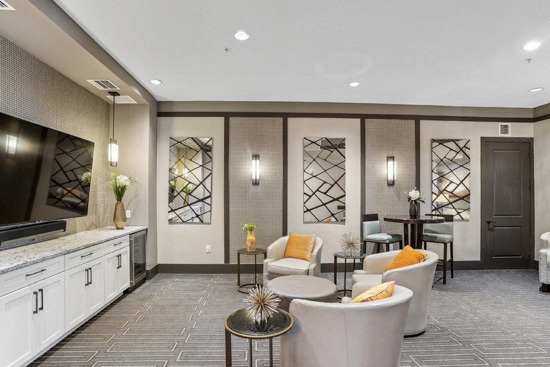 Media Room at Azura in Kendall, FL