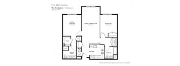 Two Bedroom Apartment at The Kentshire Senior Apartments in Midland NJ