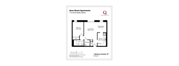 1 Bedroom Variation E