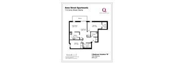 2 Bedroom Variation B