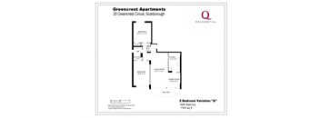 2 Bedroom Variation B