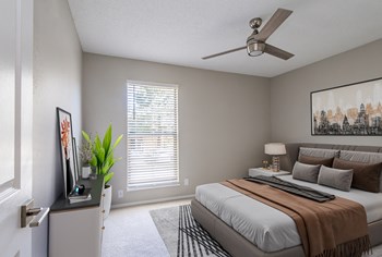 Bedroom with plush carpeting | Acacia Gardens - Photo Gallery 5