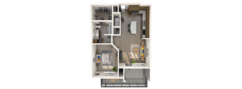 Prato Floor Plan at The Rialto, Orlando, FL, 32819