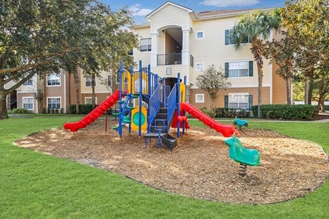 a playground wi at Grandeville on Saxon, Orange City, Florida