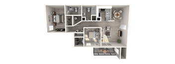 The Ashley Floor Plan at Saddleworth Green, Ocala, FL