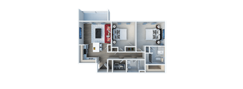 Belton Floor Plan at The Legend, Texas, 76712