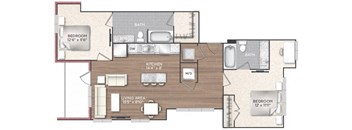 2E Floor Plan at 511 Meeting, Charleston, SC