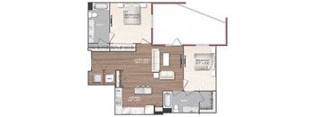 2D Floor Plan at 511 Meeting, Charleston, 29403