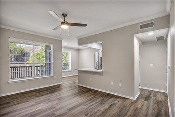 Renovated deluxe home featuring wood plank flooring upgraded apartments in Cedar Park - Photo Gallery 3