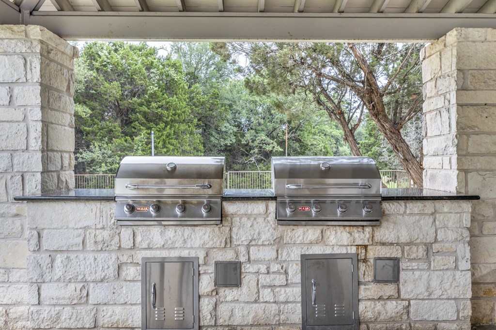 Gas Grills at River Stone Ranch, Texas, 78749