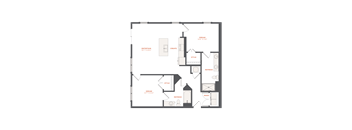 bedroom floor plan | apartments in pittsburgh pa | the mille brookhaven apartment at The Maven, Suwanee, GA