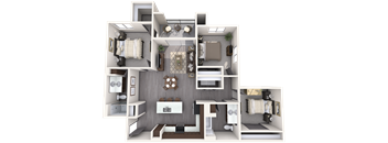 Chestnut Floor Planat Homestead Talking Glass, Arizona