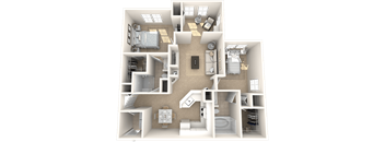 Capri Floor Plan at Via Lugano, Boynton Beach, FL