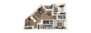 The Cooper Floor Plan at The Standard, Charleston, SC, 29412