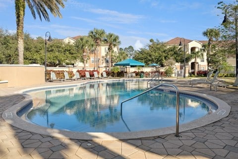 the swimming pool at the resort at longboat key club at Grandeville on Saxon, Orange City, FL