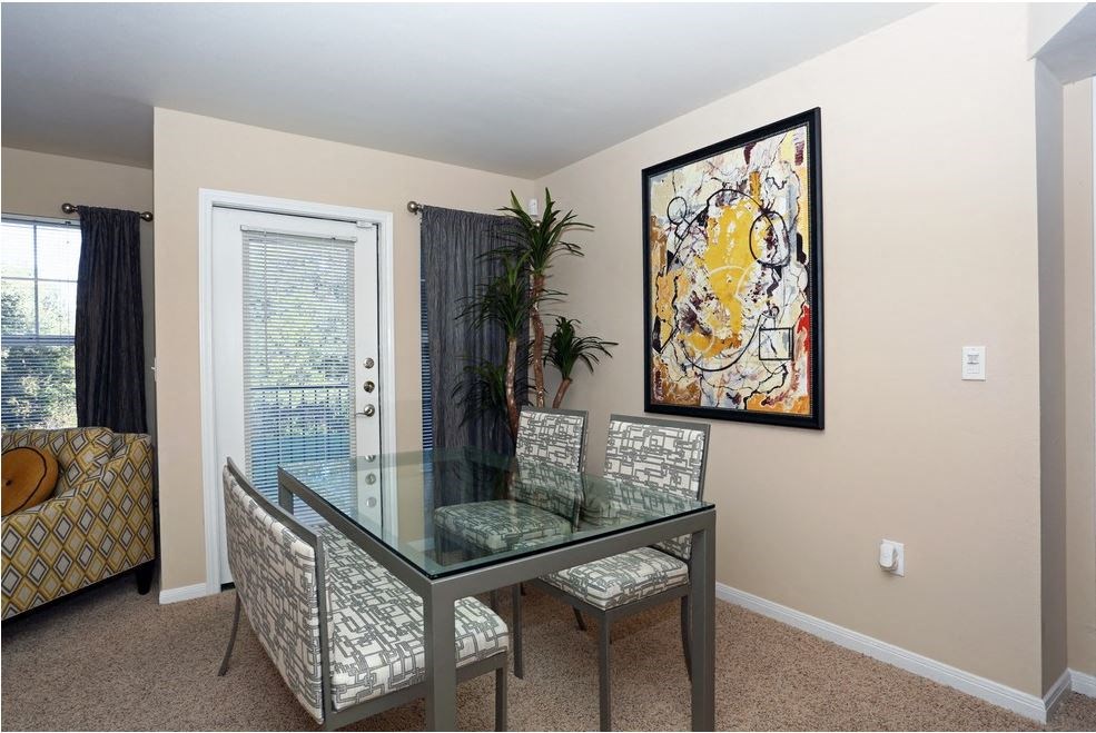 Dining room at Monterey Ranch, Austin, TX, 78749