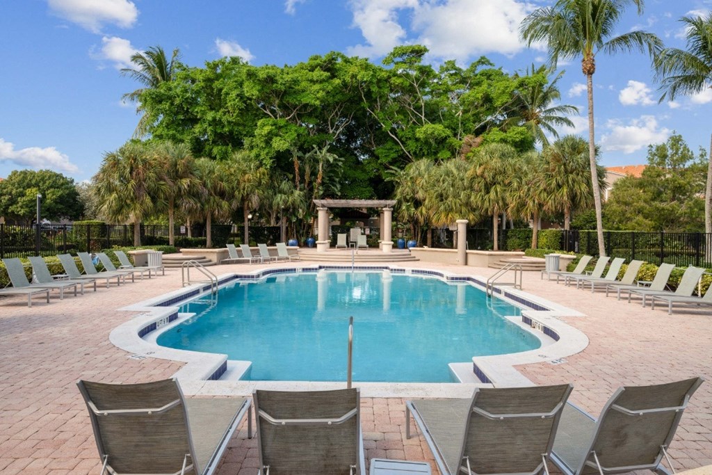 Swimming Pool at Via Lugano, Boynton Beach, Florida