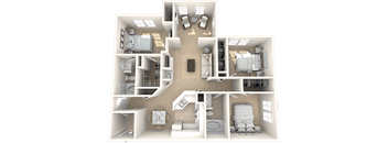 Napoli Floor Plan at Via Lugano, Boynton Beach, FL