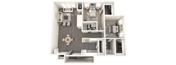 Otis Floor Plan at Residences at Westborough Station, Westborough, Massachusetts