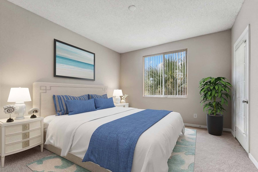 Bedroom at Cypress Shores, Coconut Creek