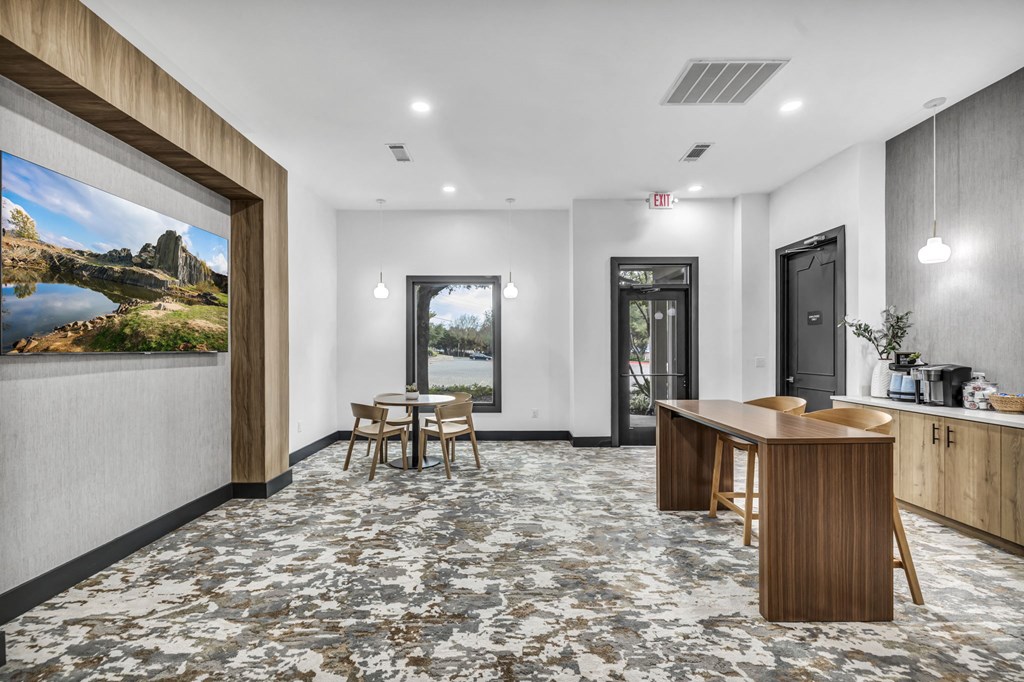 Coffee Bar Lounge at The Lodge at Lakeline Village, Texas, 78613