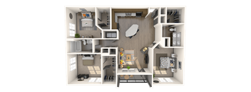 Milan Floor Plan  at The Rialto, Florida