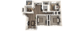 The McClain Floor Planat Randolph Park, Charlotte, NC