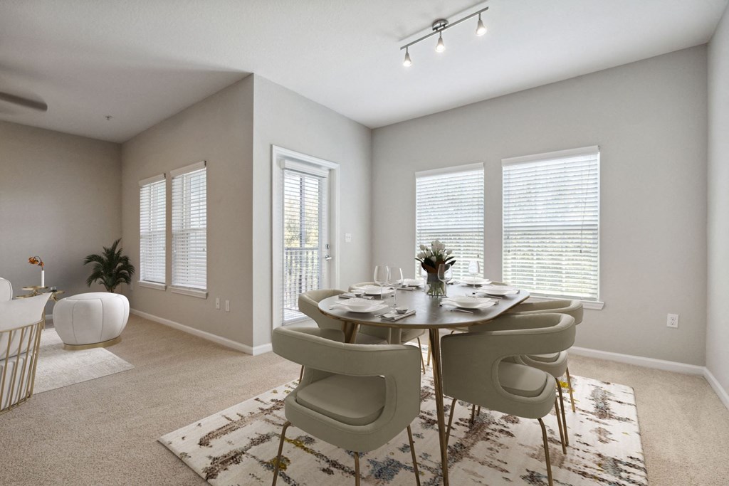 Dining Room at Village at Terra Bella Apartments, FL
