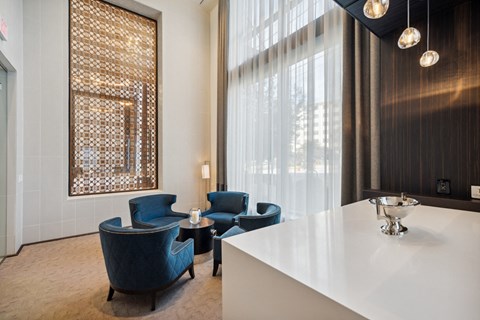 Lobby at The Sutton, Atlanta