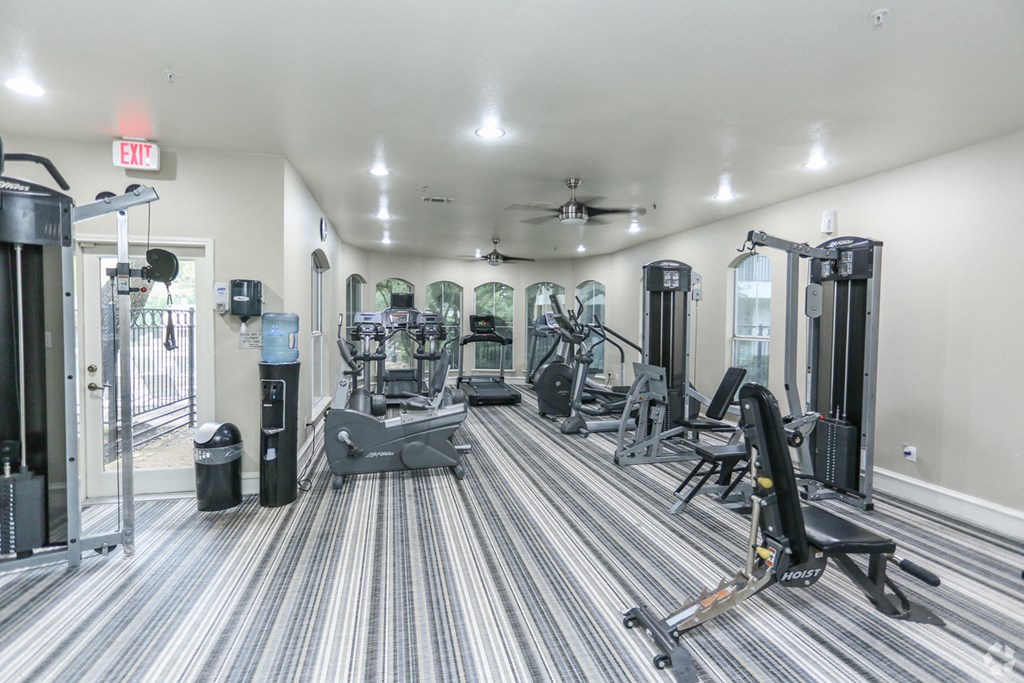 Fitness center at Northland at the Arboretum, Austin, TX, 78759